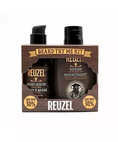 Reuzel Try Reuzel Beard kit - Refresh 100 ml + beard serum 50 g