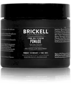 Brickell Men's Strong Hold texturizing pomade 59ml