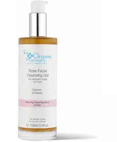 The Organic Pharmacy Rose facial cleansing gel 100ml