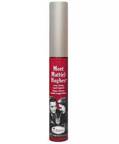 TheBalm Meet Matt(e) Hughes long lasting liquid lipstick Romantic Crimson 7.4ml