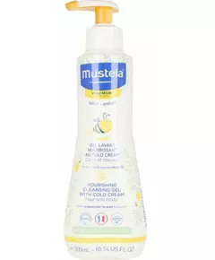 Gel nettoyant visage et corps au Cold Cream Mustela Baby-Child 300 ml