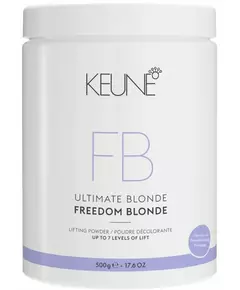 Keune Ultimate Blonde Freedom Bleichmittel 500g