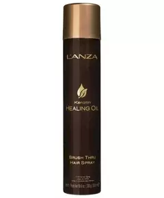 L'ANZA Keratin Healing Oil Brush Thru Haarspray 350 ml