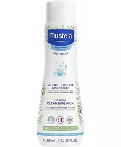 Mustela No Rinse cleansing milk 200ml