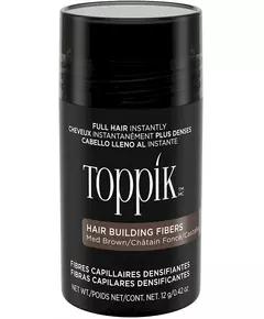 Toppik Hair Building Fibers 12g Medium Brown