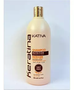 Shampooing Keratina Kativa Nutritive Kératine (500 ml)