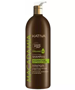 Feuchtigkeitsspendendes Shampoo Kativa Macadamia 1 L