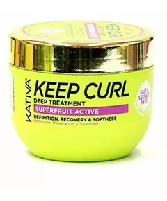 Hair mask Kativa Keep Curl 250 ml (250 ml)