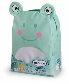 Baby bath set Nenuco Mochila Ranita Lote Frog 4 pcs