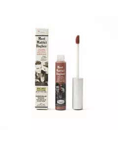 TheBalm Meet Matt(e) Hughes long lasting liquid lipstick Committed Pinky Nude 7.4ml 