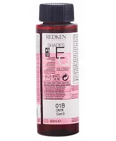 REDKEN Shades EQ Farbstoff #01B onyx 60 ml x 3 Stück