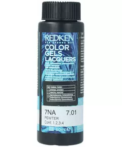 REDKEN Color Gel Lacquers #7NA-pewter 60 ml x 3 pcs