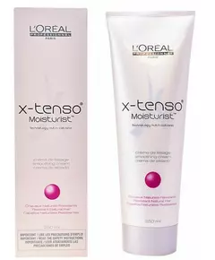 Crème lissante pour cheveux naturels indisciplinés L'Oréal Professionnel X-Tenso 250 ml