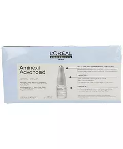 L'Oréal Professionnel Aminexil Advanced Ampoules avec ingrédients dermatologiques actifs 10 x 6 ml