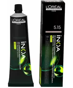 L'Oréal Professionnel Inoa ammoniakfreies oxidierendes Haarfärbemittel L'Oréal Professionnel Inoa Farbton #5,15 60g