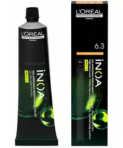 L'Oréal Professionnel Inoa coloration oxydante sans ammoniaque L'Oréal Professionnel Inoa teinte #6,3 60 g