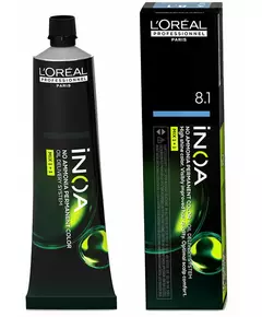 L'Oréal Professionnel Inoa Ammonia-Free Oxidising Hair Colour L'Oréal Professionnel Inoa shade #8,1 60 g