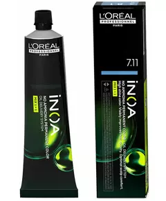 L'Oréal Professionnel L'Oréal Professionnel Inoa Ammonia-Free Oxidising Hair Dye Inoa shade #7,11 60g