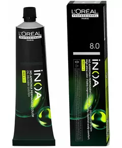 L'Oréal Professionnel Inoa Colorant capillaire oxydant sans ammoniaque Inoa nuance #8.0 60g