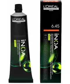 L'Oréal Professionnel Inoa Ammonia-Free Oxidising Hair Colour L'Oréal Professionnel Inoa shade #6,45 60g