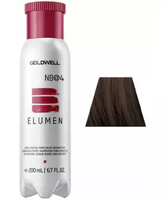 GOLDWELL Elumen #NB@4 200 ml Long-lasting oxidation-free colour GOLDWELL Elumen #NB@4 200 ml