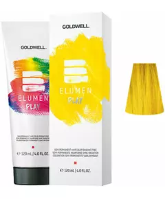 Peinture semi-permanente GOLDWELL Elumen Play #jaune 120 ml