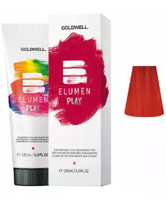 Peinture semi-permanente GOLDWELL Elumen Play #rouge 120 ml