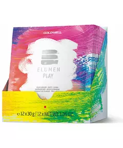 Goldwell Elumen Play oxidationsmittelfreie Haarcreme Eraser shade 12 x 30g