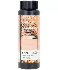 REDKEN Color Gel Lacquers #5NNN-natural cafe mocha 60 ml x 3 pieces