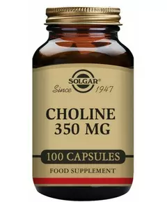 Solgar Choline 350 mg 100 gélules à base de plantes