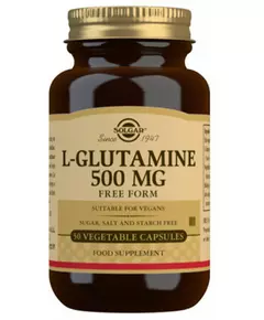 Solgar L-Glutamine 500 mg 50 herbal capsules