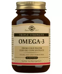 Solgar Omega-3 Triple Concentration 50 capsules