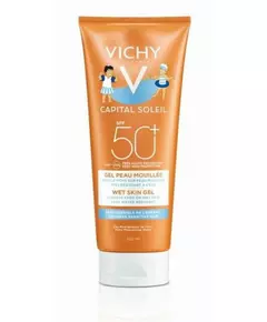 Vichy Capital Soleil SPF50+ 200 ml Lait-Gel solaire pour enfants