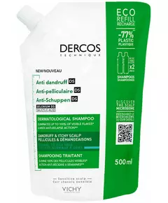 Vichy Dercos ecorefill shampoo for normal/oily hair 500 ml