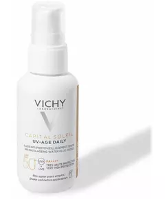 Vichy Capital Soleil Fluide Eau Quotidienne UV-Age avec Tone SPF50+ 40 ml