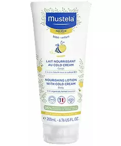 Körperlotion mit Cold Cream Mustela Baby-Child 200 ml