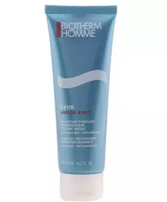 Biotherm Homme T-Pur Anti-Öl & Nass-Reinigungsgel 125 ml