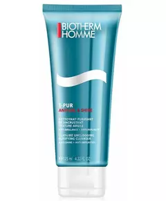 Biotherm Homme T-Pur Anti-Öl & Glanz Reinigungsgel 125 ml