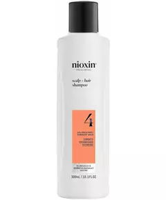 Nioxin System 4 Shampoo for coloured and severely weakened hair 300 ml