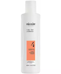 Nioxin System 4 Conditioner for colour damaged hair with severe weakening 300 ml