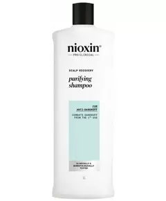 Nioxin Scalp Recovery Anti-Schuppen-Shampoo für trockene, juckende Kopfhaut 1000 ml