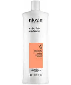 Nioxin System 4 Conditionneur pour cheveux colorés et abîmés avec un affaiblissement sévère 1000 ml