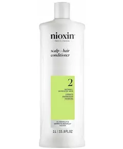 Nioxin System 2 Pflegespülung für natürliches Haar mit starker Schwächung 1000 ml