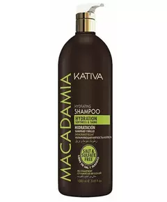 Kativa Macadamia Feuchthalte-Shampoo 1000 ml