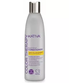 Kativa Après-shampoing anti-jaunisse au violet bleu 250 ml