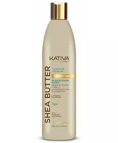 Kativa Après-shampooing au beurre de karité avec noix de coco et marula 355 ml