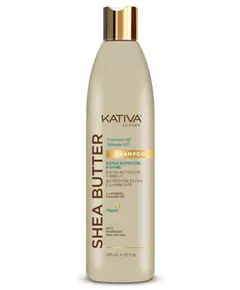 Kativa Shea Butter Shampoo with coconut and marula 355 ml