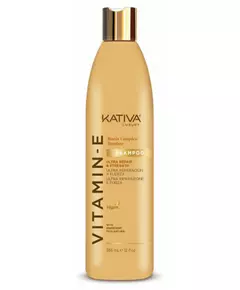 Kativa Vitamin E Shampoo mit Biotin und Bambus 355 ml