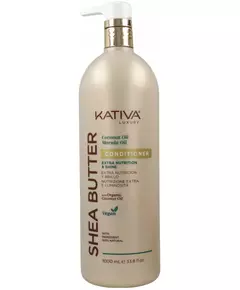 Kativa Shea Butter Conditioner with Coconut & Marula 1000 ml