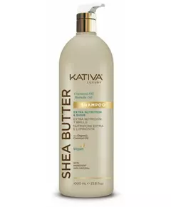 Kativa Shea Butter Coconut & Marula Oil Shampoo 1000ml